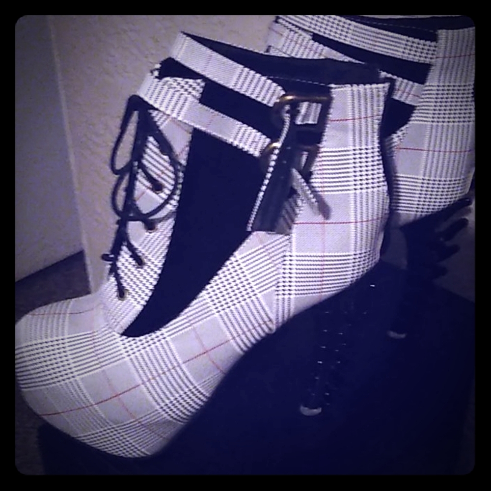 Boots with unique heels